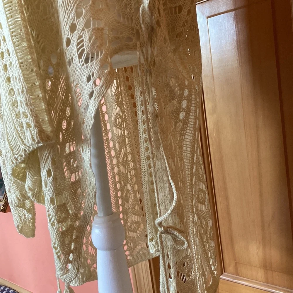 ⛱ Knit Beach Coverup - Picture 5 of 6